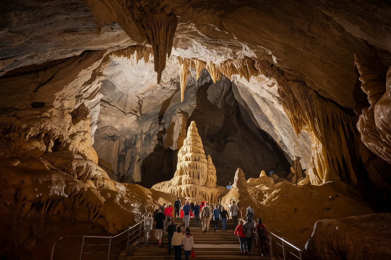World-record cave entrance