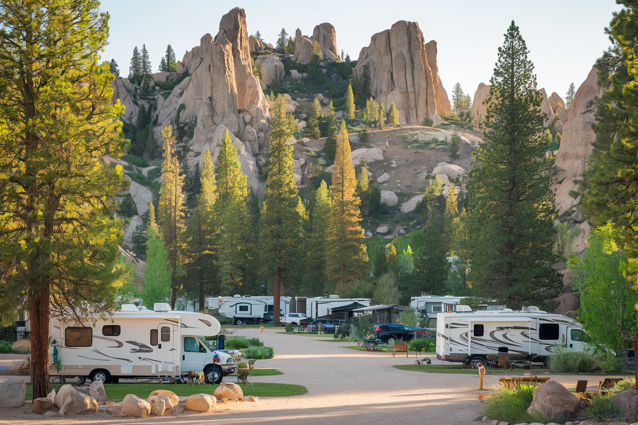 Custer State Park Campgrounds main view