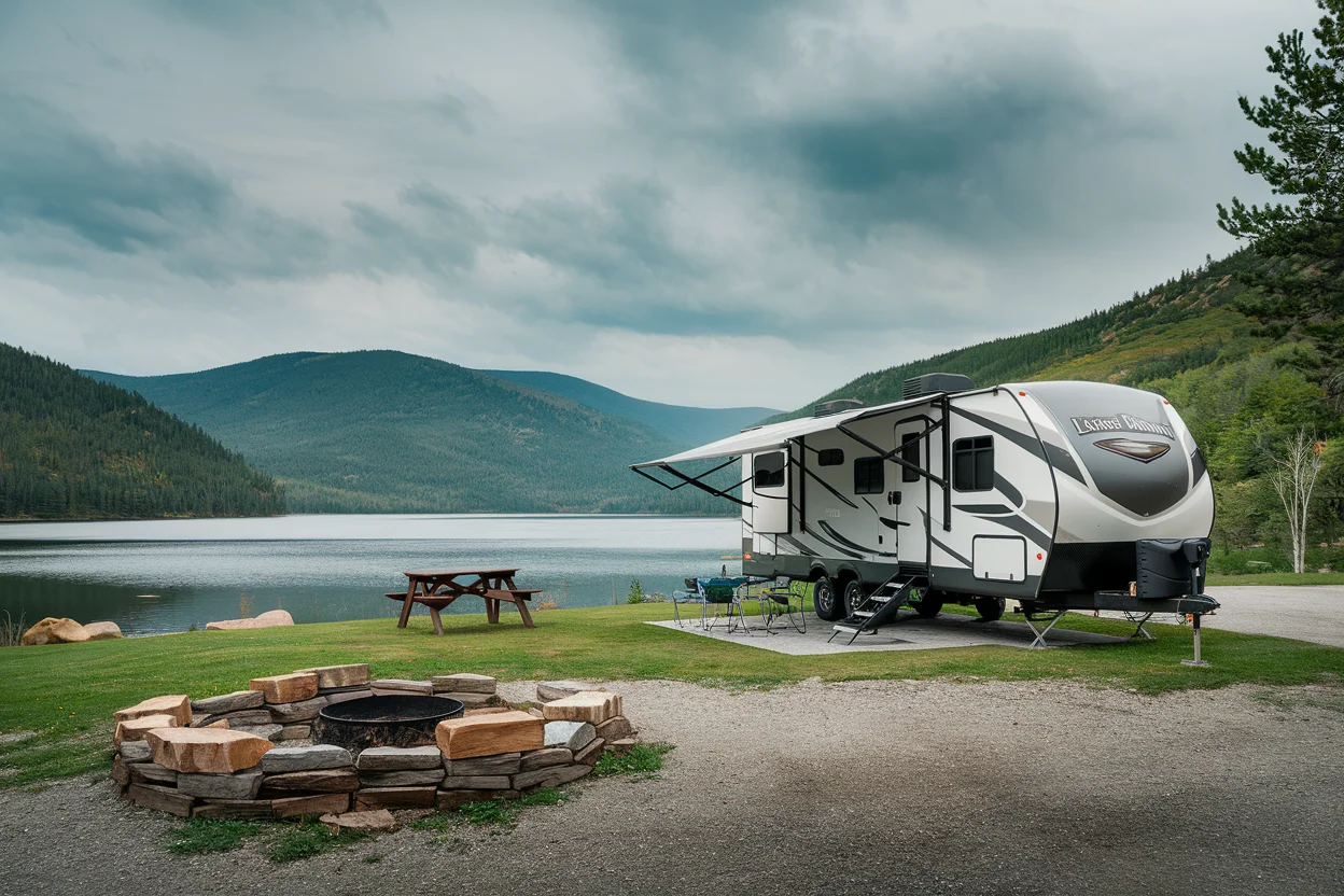 Lakefront RV sites