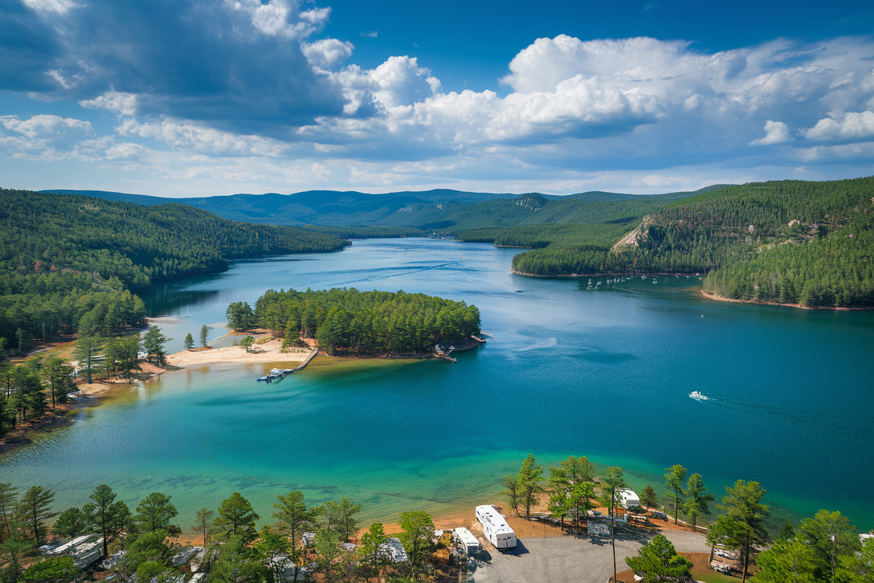 Lake Ouachita RV camping near Phoenix AR