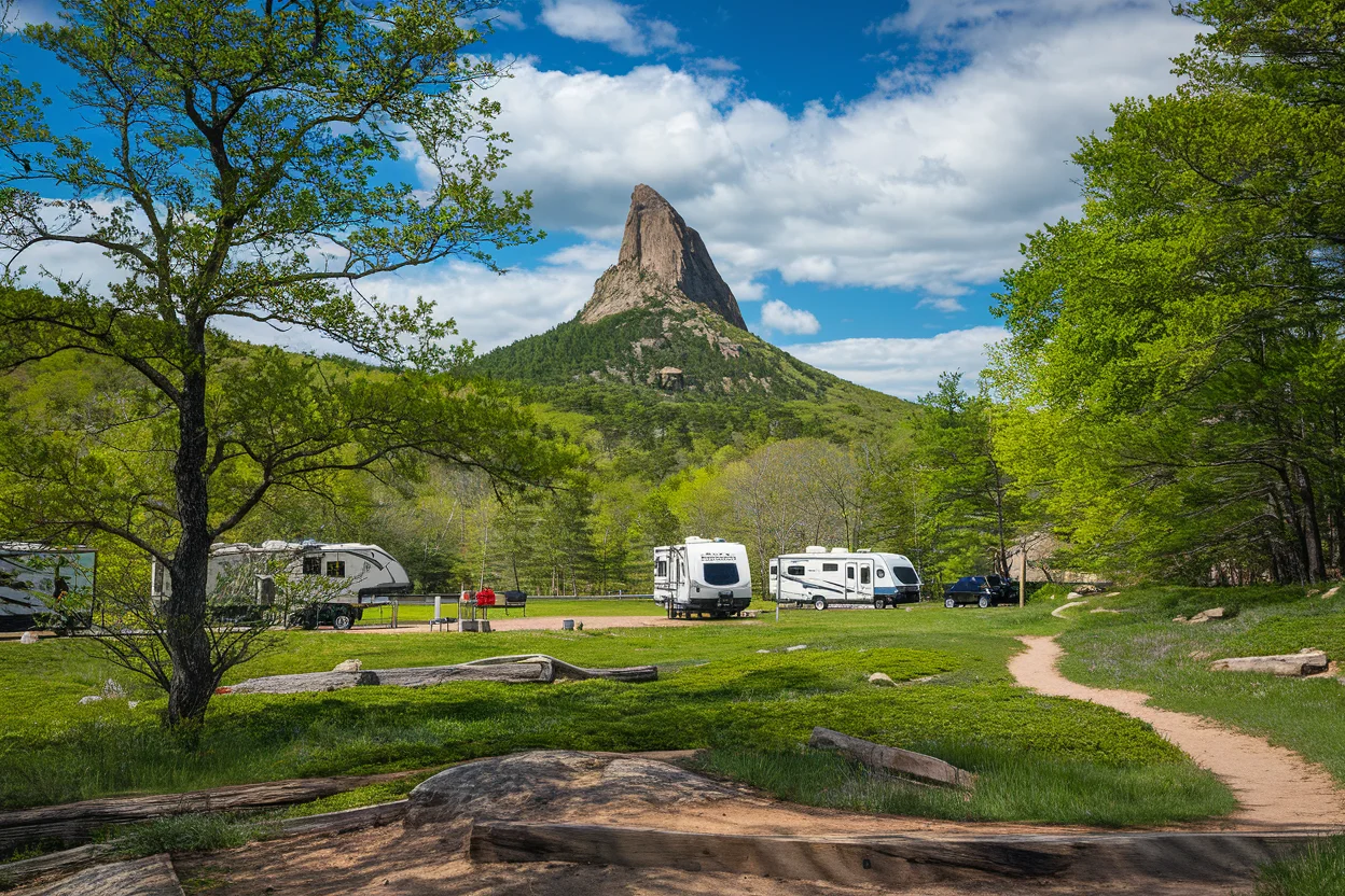 Pinnacle Mountain State Park RV camping