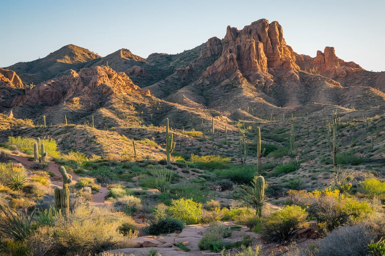 Hot Springs National Park near Apache Junction Arizona