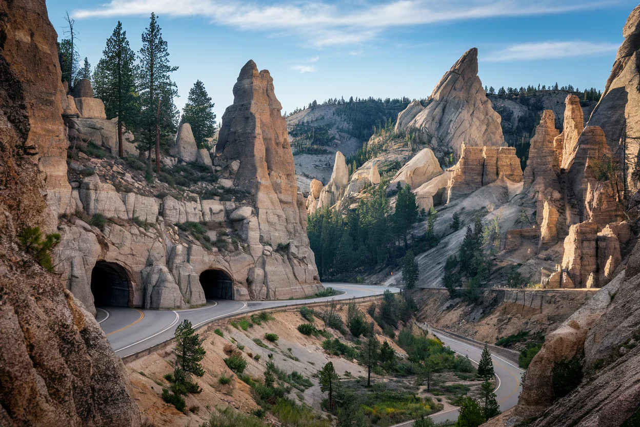 Needles Highway in Custer State Park