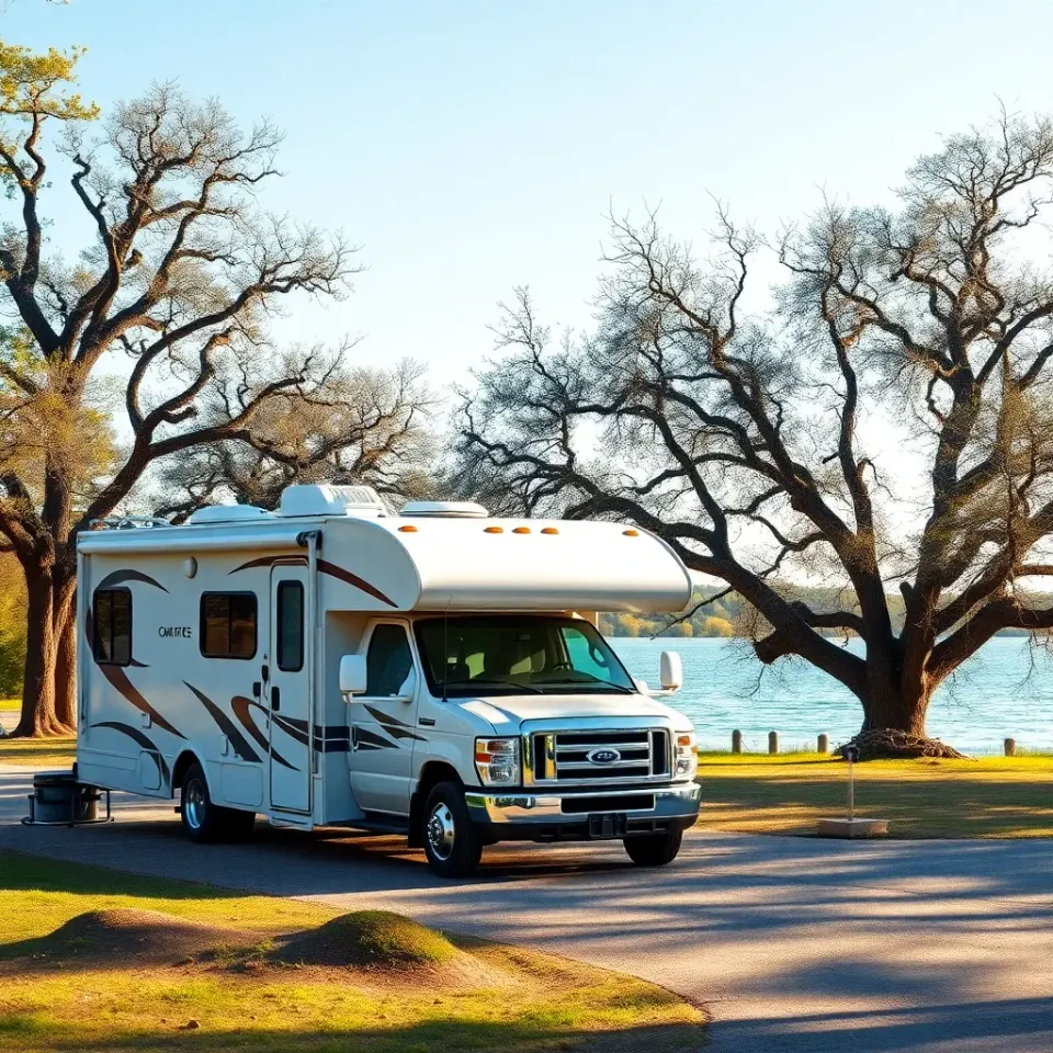 Lake Somerville Campsite near College Station