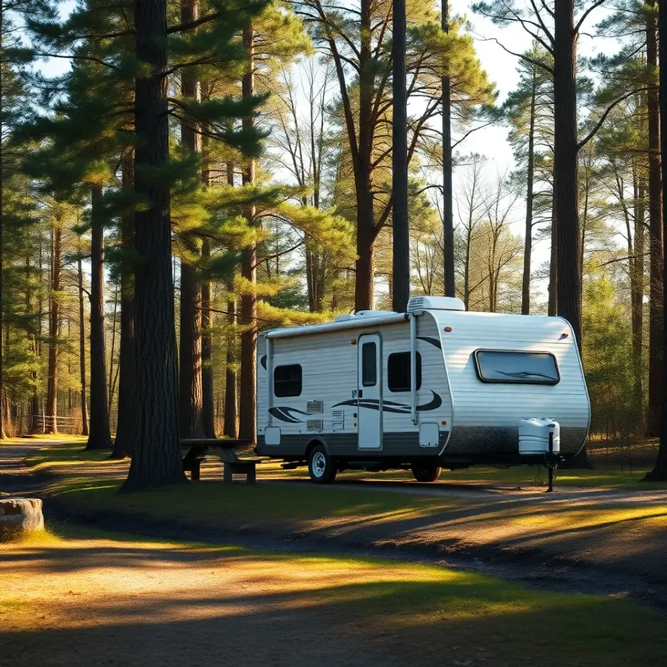 Lee State Park Campsite near Darlington