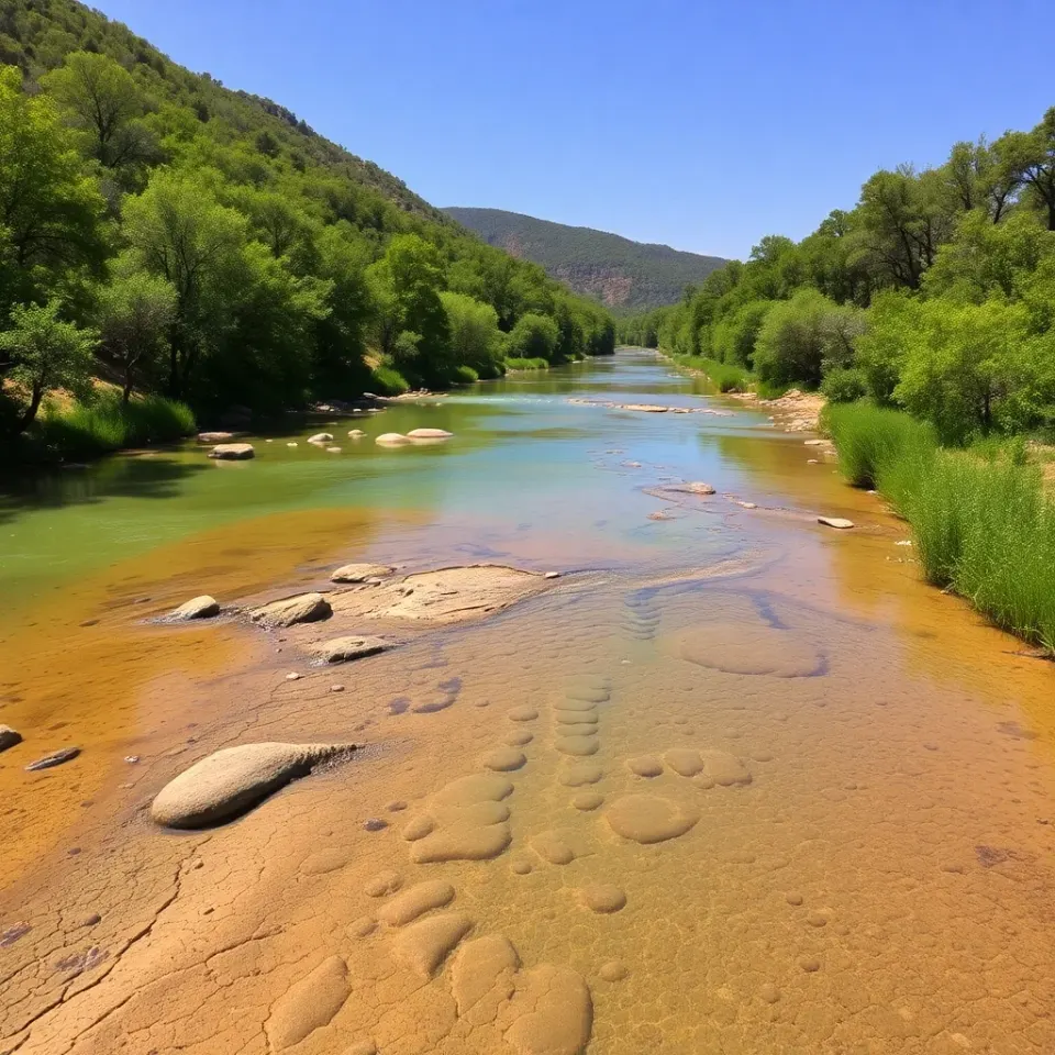 Dinosaur Valley State Park tracks near Fort Worth