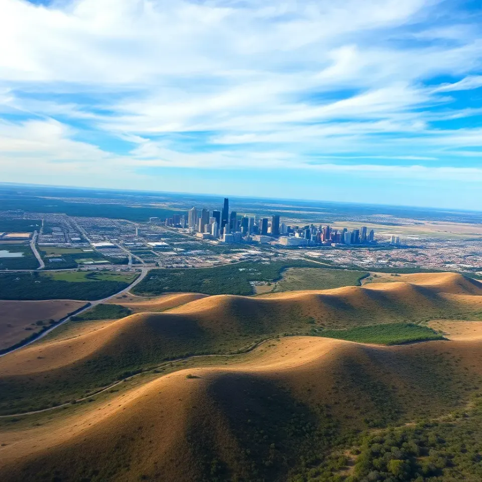 Fort Worth Texas location map for Palo Duro Canyon Dinosaur Valley and Lake Texoma RV trips