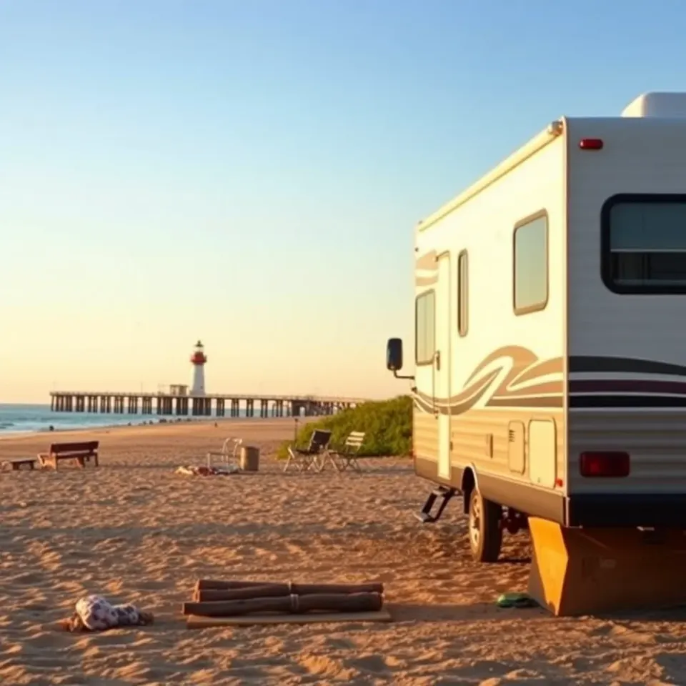 Grand Haven Beachfront Campsite near Grand Rapids