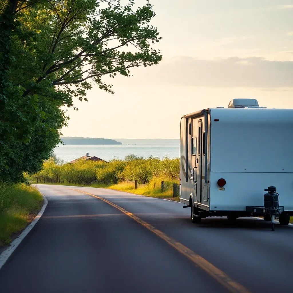 RV travel near Green Bay and Door County, Wisconsin