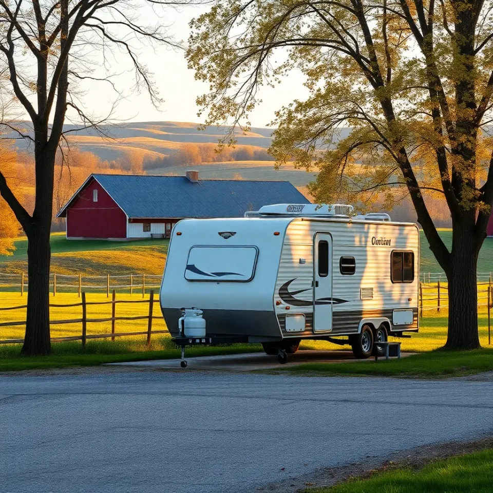 Dutch Country Campsite near Lancaster