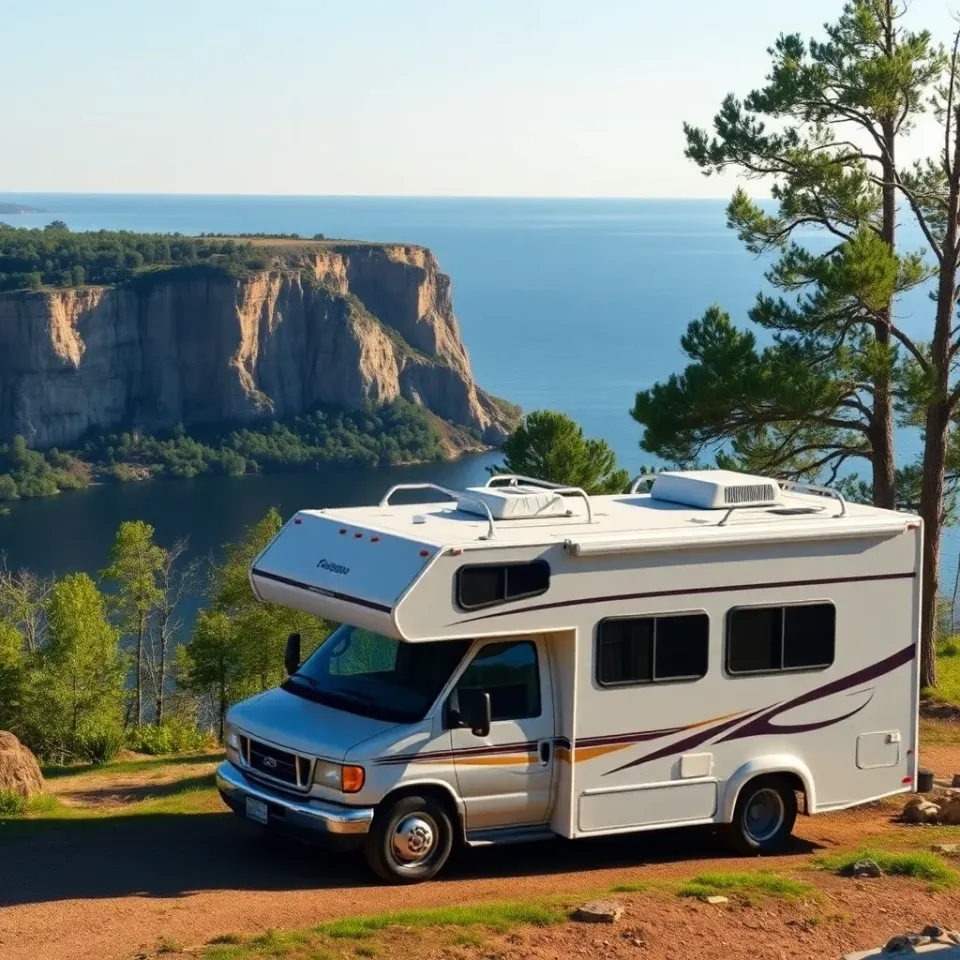 High Cliff Lake Winnebago Campsite near Oshkosh