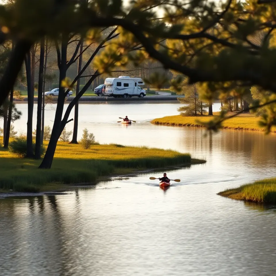 Big Lagoon State Park day trip from Pensacola RV rental