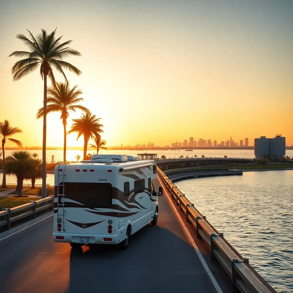 RV travel near Tampa Bay, Florida