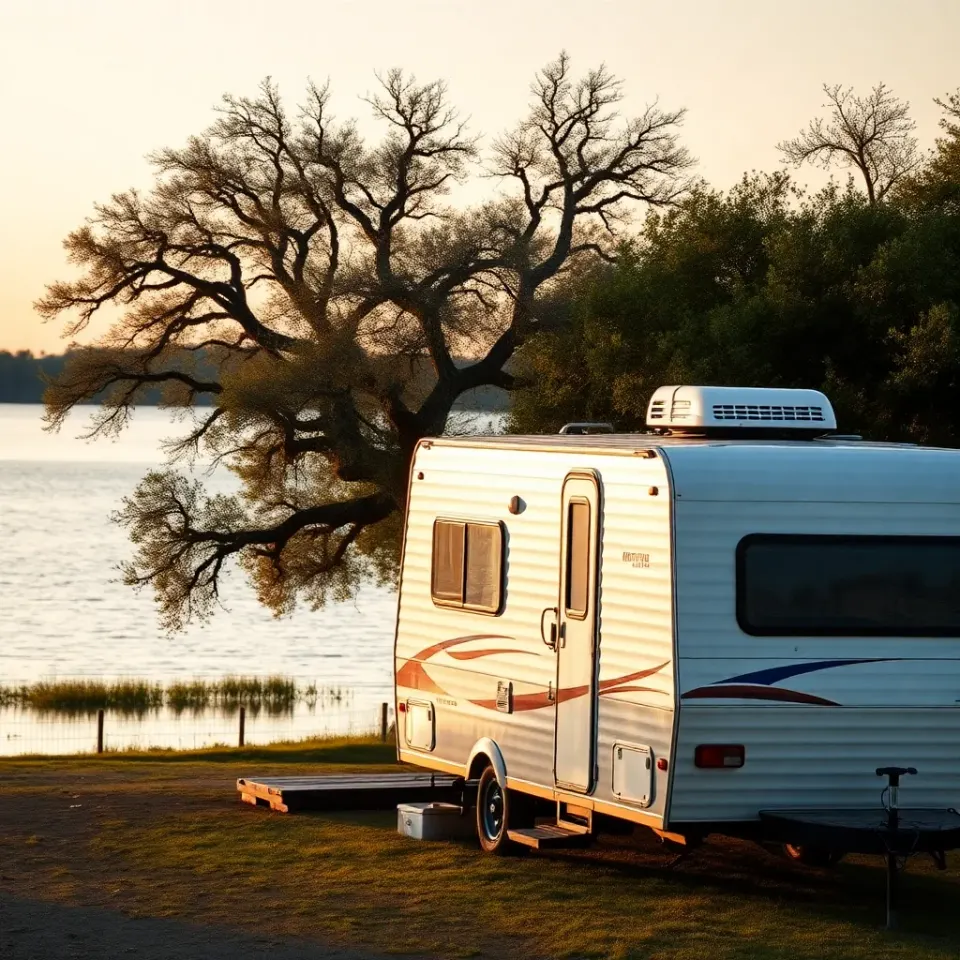 Lake Waco Airport Park Campsite near Waco