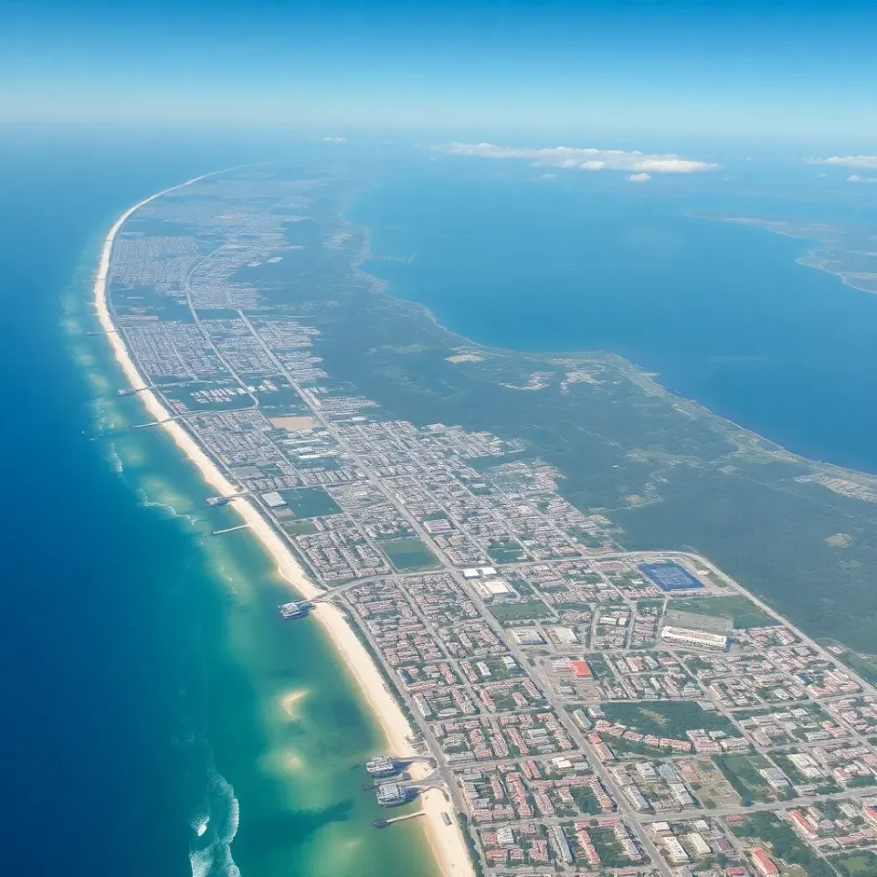 West Palm Beach Florida location map for RV road trips
