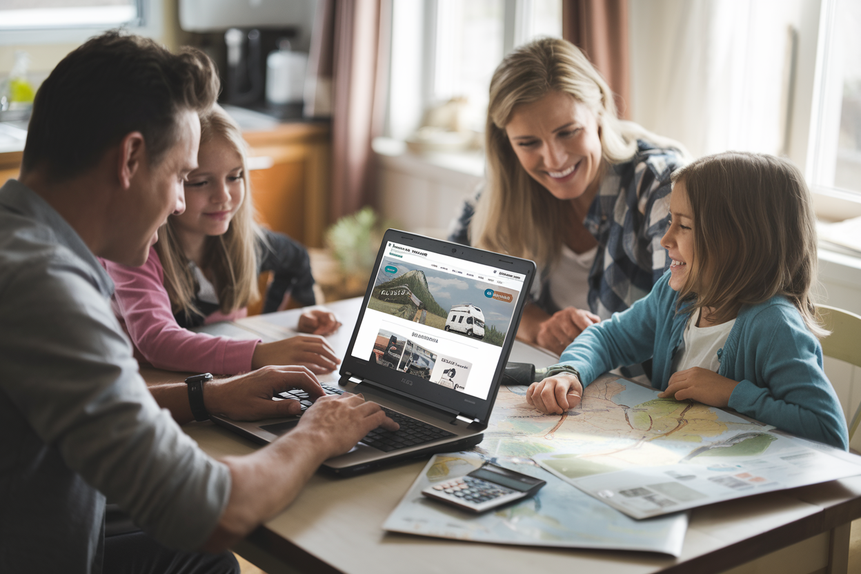 Family planning RV rental budget and trip costs